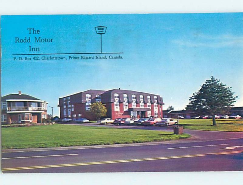 Pre-1980 MOTEL SCENE Charlottetown Prince Edward Island PE B6931