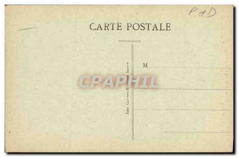 Postcard Old Church Champeix