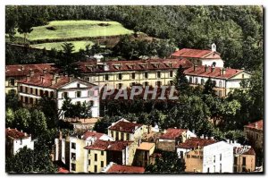 Old Postcard Amelie Les Bains Pearl of the Pyrenees General view and I milita...