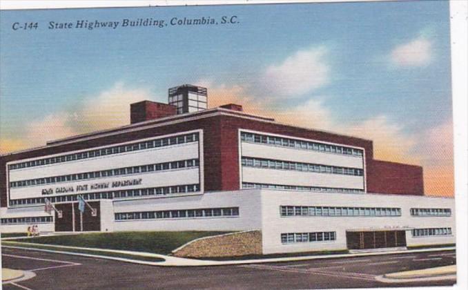 South Carolina Columbia State Highway Building