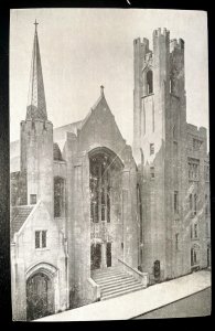 Vintage Postcard 1950's St. Luke's Lutheran Church, Times Square, New York City