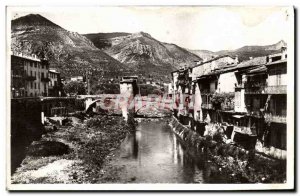 Old Postcard Sospel The Old Bridge and Bevera