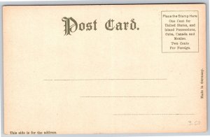 Starved Rock Illinois~Horse Shoe Canyon~Vintage Postcard