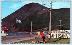 Gaspe Nord QUEBEC Mont St. Pierre CANADA Postcard