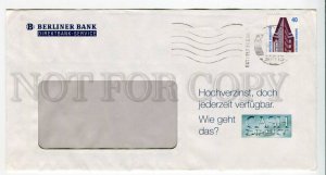 425275 GERMANY Berliner Bank ADVERTISING real posted COVER