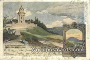 Bvrschenschafts Denkmal Eisenach German Postcard Dopisnice
