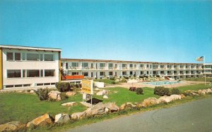 Gloucester, MA Massachusetts   ATLANTIS MOTOR INN Roadside Motel  1974 Postcard