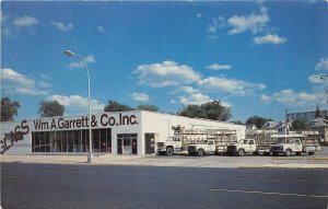 Wayne Michigan 1970s Postcard Wm. A. Garrett Glass Trucks