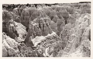 South Dakota Bad Lands The Grand Canyon Of The Bad Lands Real Photo
