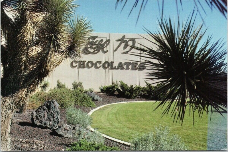 Ethel M. Chocolate Factory Henderson NV Nevada Vintage UNUSED Postcard F45