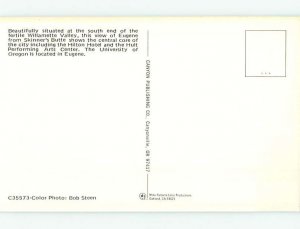 Pre-1980 PANORAMIC VIEW Eugene Oregon OR AF0358