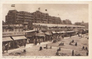 Netherlands Postcard - Scheveningen - Boulevard En Grand Hotel - Ref 3411A