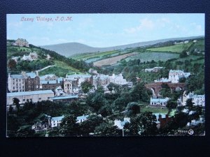 Isle of Man LAXEY VILLAGE Panoramic View c1919 Postcard by Valentine 82950