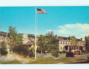 Unused Pre-1980 MUSEUM AT YELLOWSTONE National Park Wyoming WY hn2032