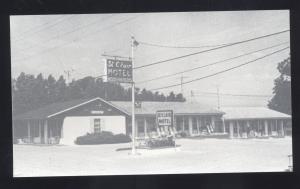 ST. CLAIR MISSOURI ROUTE 66 MOTEL ROADSIDE HIGHWAY LODGING MO. POSTCARD