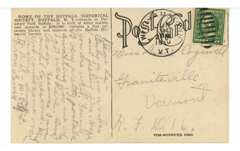 NY - Buffalo. Buffalo & Erie County Historical Society