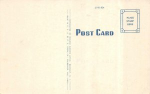 WESTERLY, RI Rhode Island  WARD SENIOR HIGH SCHOOL Washington Co c1940s Postcard