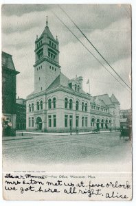 Worcester, Mass, Post Office