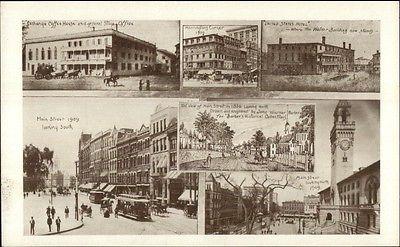 Worcester MA Multi-View c1910 Postcard