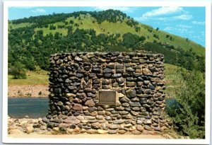 Postcard - Sutter's Mill Monument - Coloma, California