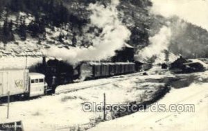 D and RG Southern RR, CO, Colorado, USA Train Railroad Station Depot Writing ...