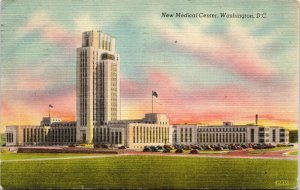 postcard Washington DC - New Medical Center