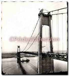 Modern Postcard The Bridge of Tancarville Seine Maritime