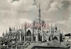 Postcard Modern Milan il Duomo Parte Superiore