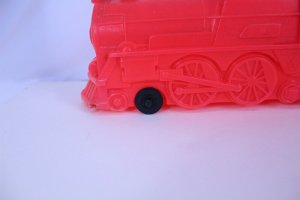 Marx Railroad Engine #333 Squeeze Toy with Steam Horn Sound 20 long Vintage