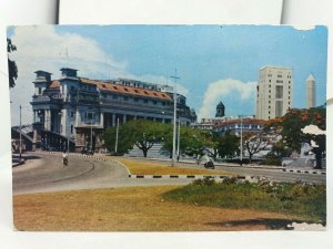 Vintage Postcard The General Post Office Singapore 1970s