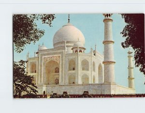 Postcard The Taj Mahal at Agra India