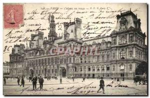 Paris - 4 - L & # 39Hotel City - Old Postcard