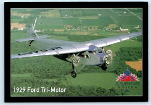 OSHKOSH, WI ~ 1929 Ford Tri Motor Airplane AIRVENTURE MUSEUM  4x6 Postcard