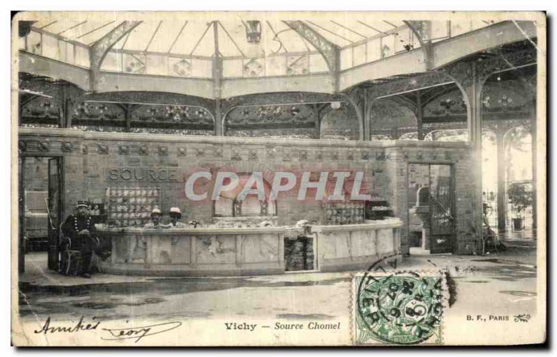 Old Postcard Vichy Source Chomel