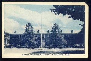 Northampton, Massachusetts/MA Postcard, Veterans Administration Hospital