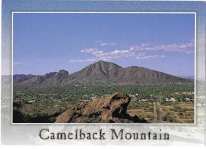 Camelback Mountain as Seen from Papago Park in Phoenix Arizona  4 by 6