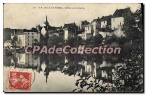 Postcard Old Garden On La Celle-Dunoise Creuse