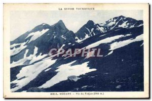 Old Postcard Savoy Modane Tourist Peak Frejus