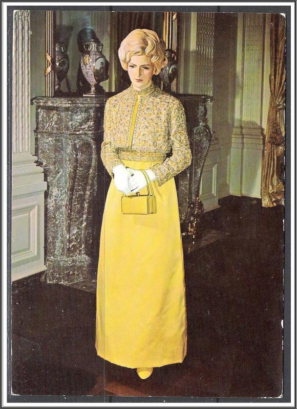 Patricia Nixon Inaugural Ball Gown - Smithsonian Institute - [MX-299]