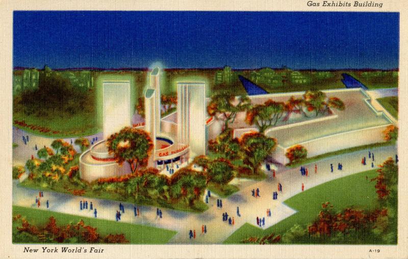 NY - 1939 New York World's Fair. Gas Exhibits Building