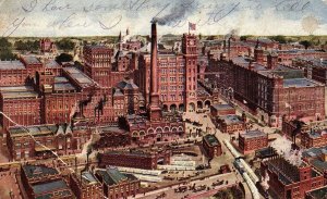 C.1907 Anheuser-Busch Brewert, St. Louis Postcard P131