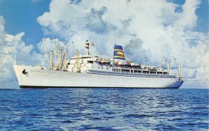 SS Mariposa SS Monterey Pacific Far East Line Ships c1960s Vintage Postcard