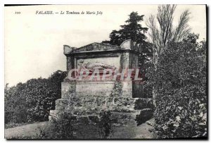 Postcard Ancient Cliff Tomb of Marie Joly