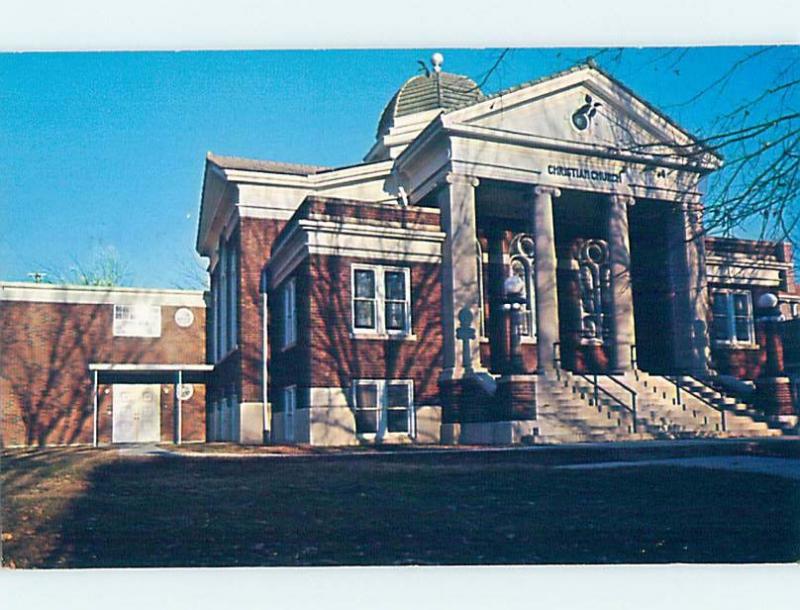 Unused Pre-1980 CHURCH SCENE Fayette Missouri MO A6896