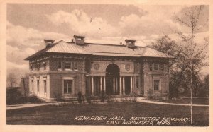 Vintage Postcard Kenarden Hall Northfield Seminary East Northfield Massachusetts