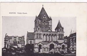 Massachusetts Boston Trinity Church