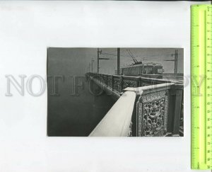 468157 USSR 1976 year Leningrad Foundry bridge postcard