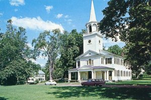 CT - Washington, Third Meeting House of the Congregational Church on the Green