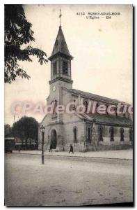 Postcard Old Church Rosny sous Bois