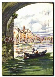 Postcard Modern Firenze Jocopo S Ponte Trinita